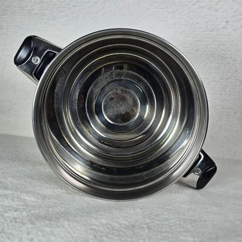 Tabakh HIC-204 Stainless Steel Idli Cooker Pot Only 2 Liter Capacity